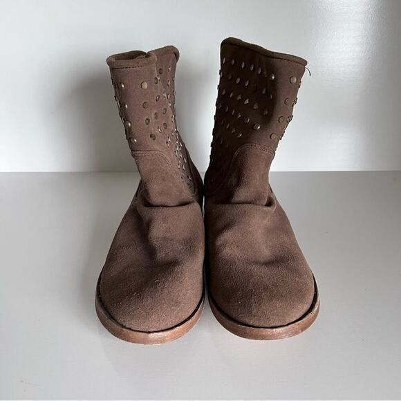 Beek Studded Junco Suede Ankle Boots - Picture 4 of 13